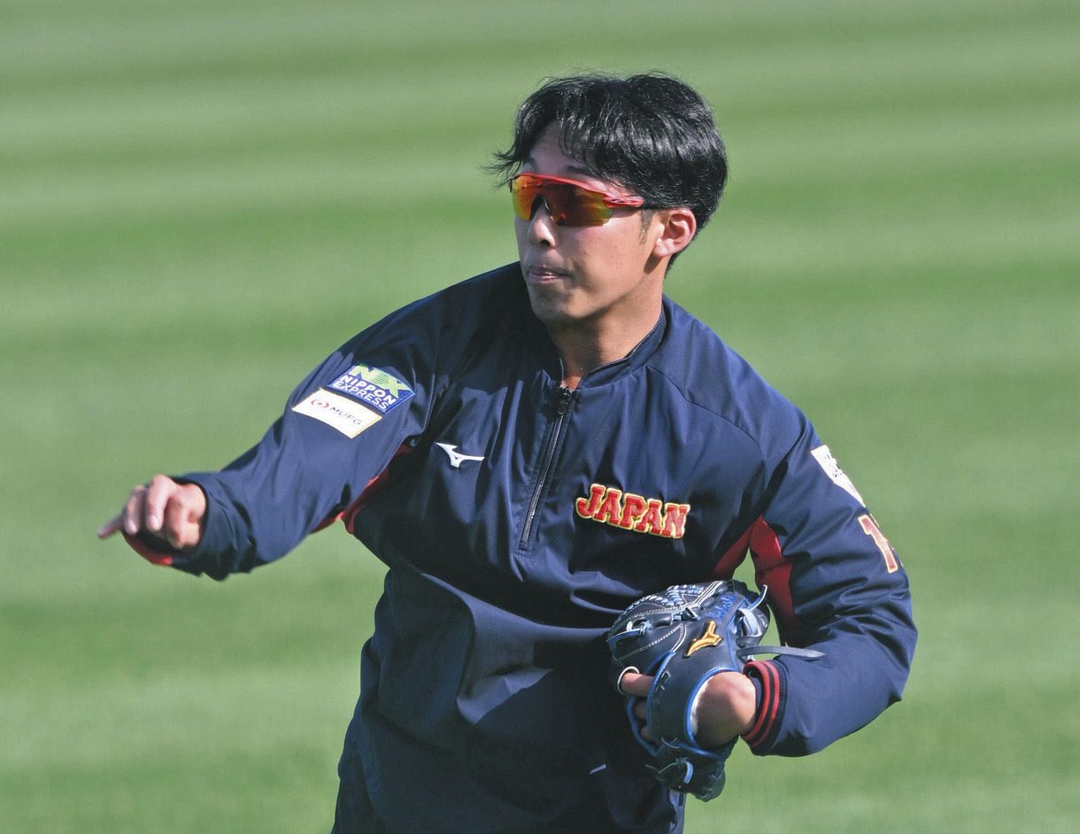 井端ジャパン」初の練習試合、先発は巨人・赤星、4番はDeNA・牧、2番に