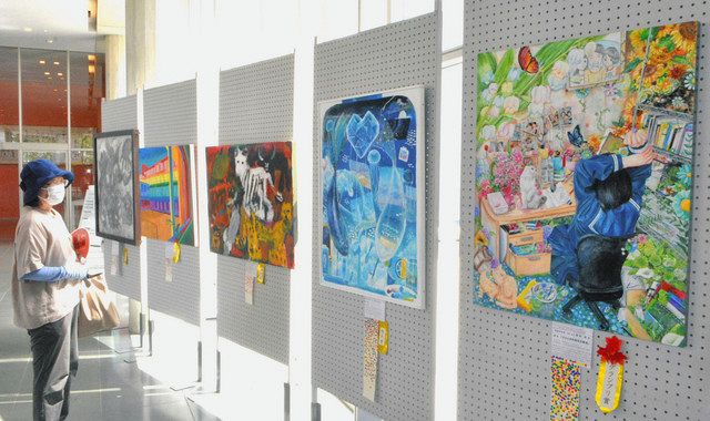 中学生 悩みや葛藤表現 福井でアートリンピック展：日刊県民福井Web