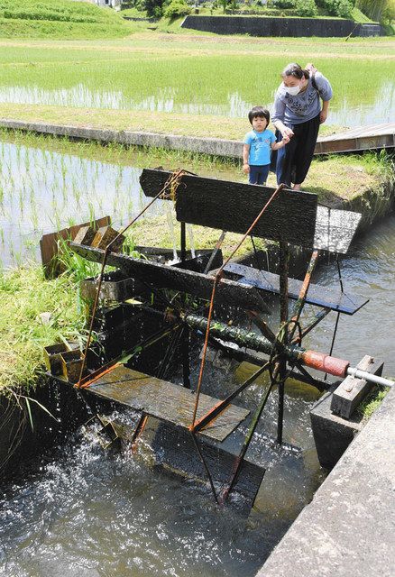 夏の風物詩、水車動き出す 伊賀市：中日新聞Web