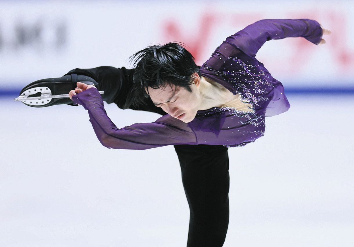 写真 フリーの演技をする山本草太 中日スポーツ 東京中日スポーツ