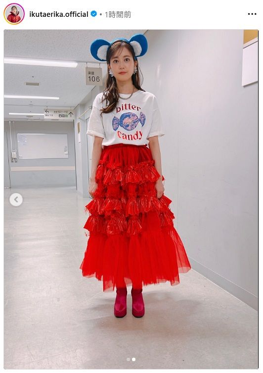 ◇生田絵梨花、おきゃわー『いくドアラ』ショット【写真複数枚