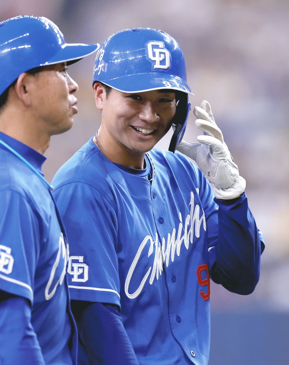 中日・石伊雄太、またも強肩発動！ 二盗を狙った阪神・栄枝を完璧な