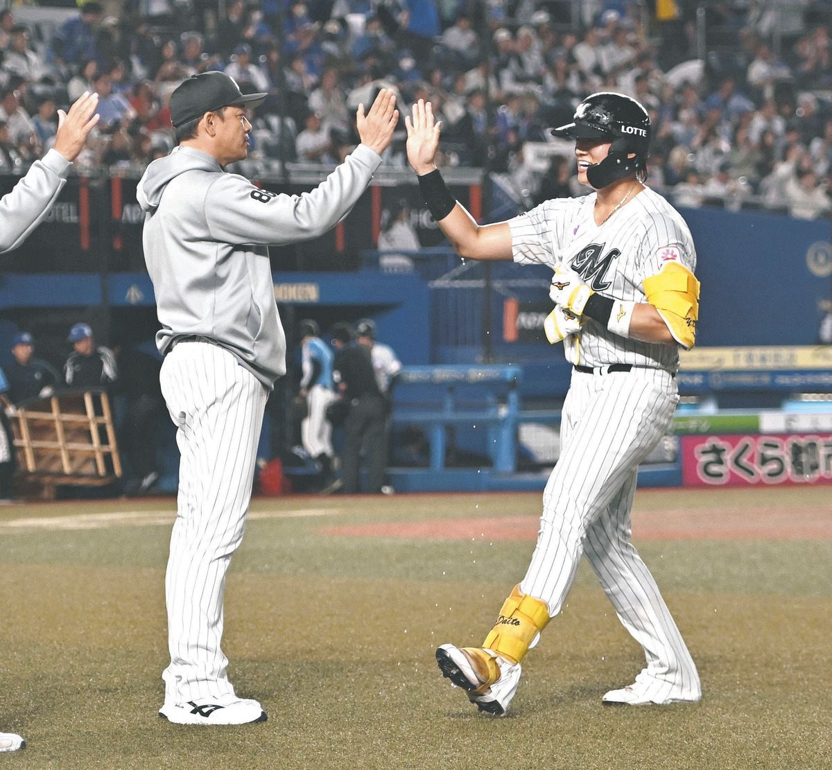 ロッテ、2戦連続サヨナラ勝ちで勝率5割復帰！ 先発・広池のプロ最多113