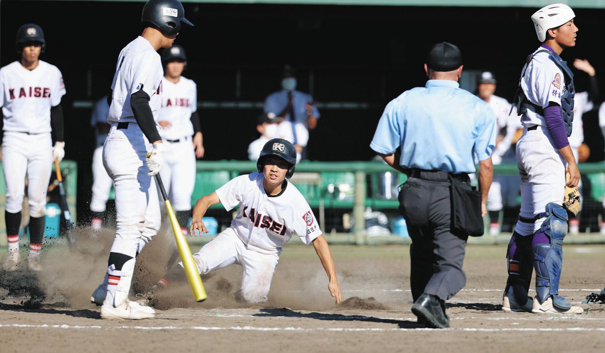 海星、両校合わせて9盗塁の機動力対決を制して準々決勝へ 常葉大橘に逆転勝ち【秋季東海高校野球】：中日スポーツ・東京中日スポーツ