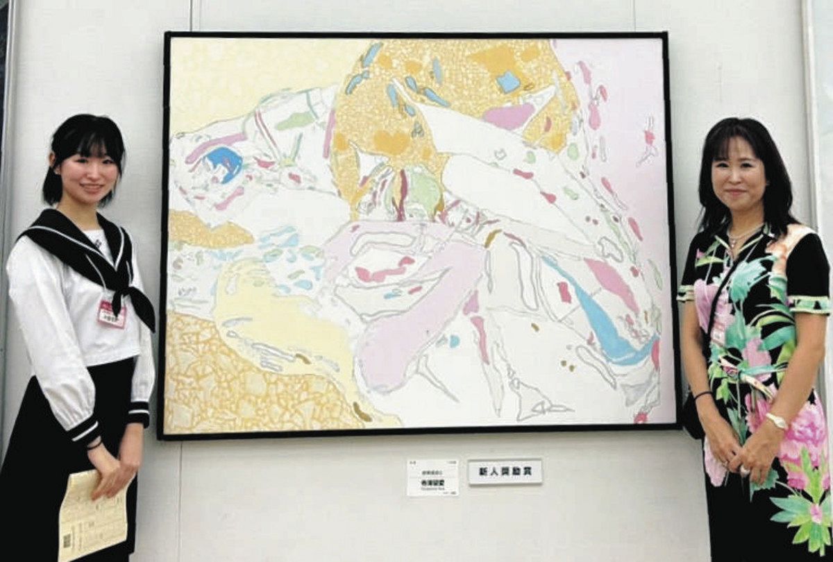 岩倉の寺澤さん親子、二科展W受賞 名古屋・栄で3日から展示：中日新聞Web