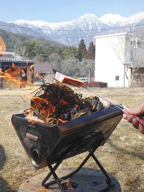 バーベキューは「わら焼」きで 飯島「ワンデイ」の専用セット人気：中日新聞Web