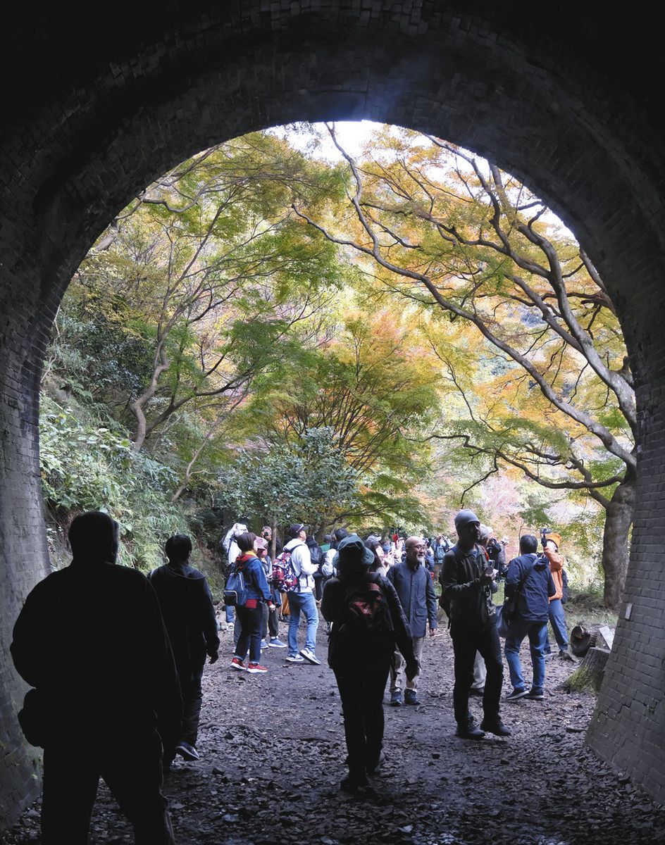 愛岐トンネル群の来場数過去最多 妖怪トンネルの趣向が奏功、秋