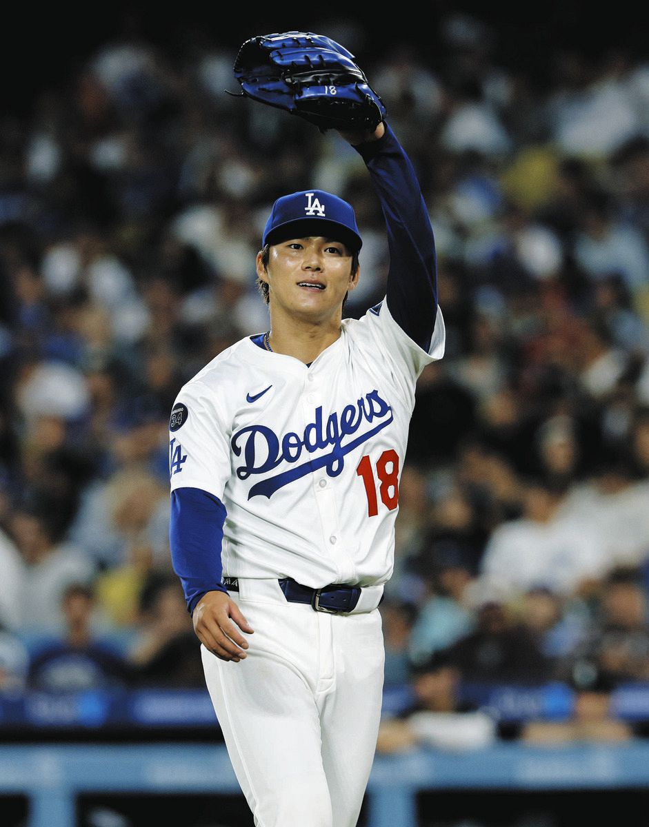 超ユニーク… 山本由伸、『やり投げコンテスト』勝者の少年と始球