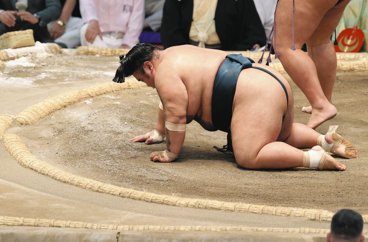 貴景勝、現役続行の意志を明らかに 関脇への転落が決まるも「頑張り