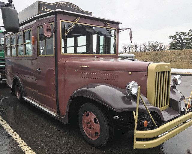 レトロなボンネットバスで観光の魅力アップ 大町市が導入 中日新聞web