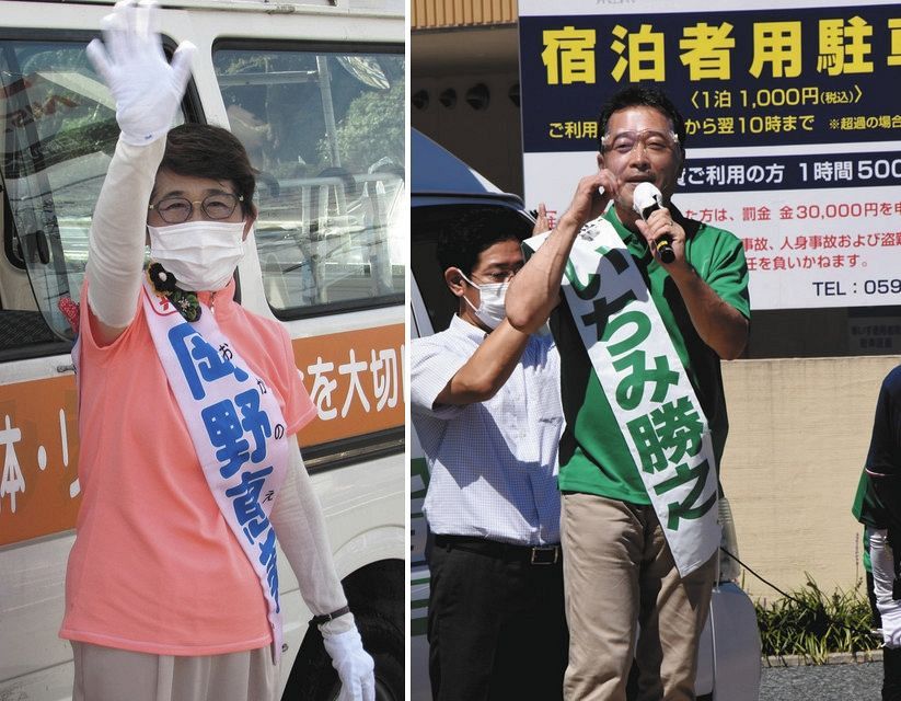 知事選みえ 候補者に政策聞く 中 中日新聞web