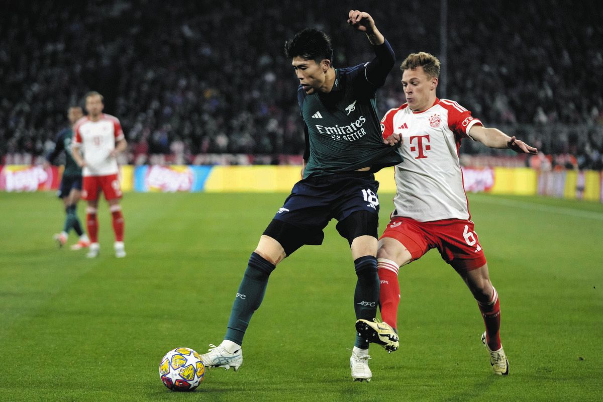 アーセナル vs バイエルン・ミュンヘン チャンピオンズリーグ 公式