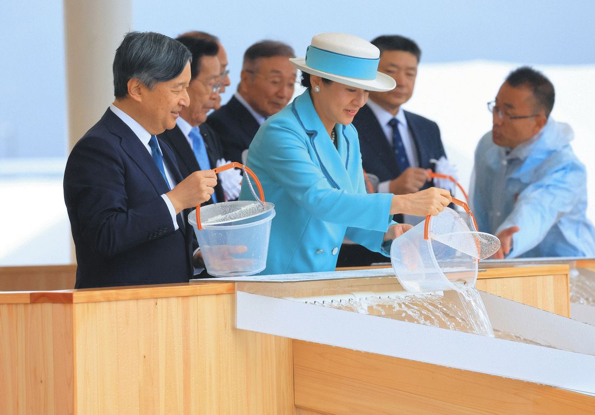 海皇　大会環境構築　3重スリーブ　EX、汎用誘発付き55枚セット 天皇、皇后両陛下が「豊かな海づくり大会」に 三重県南伊勢町でマダイ