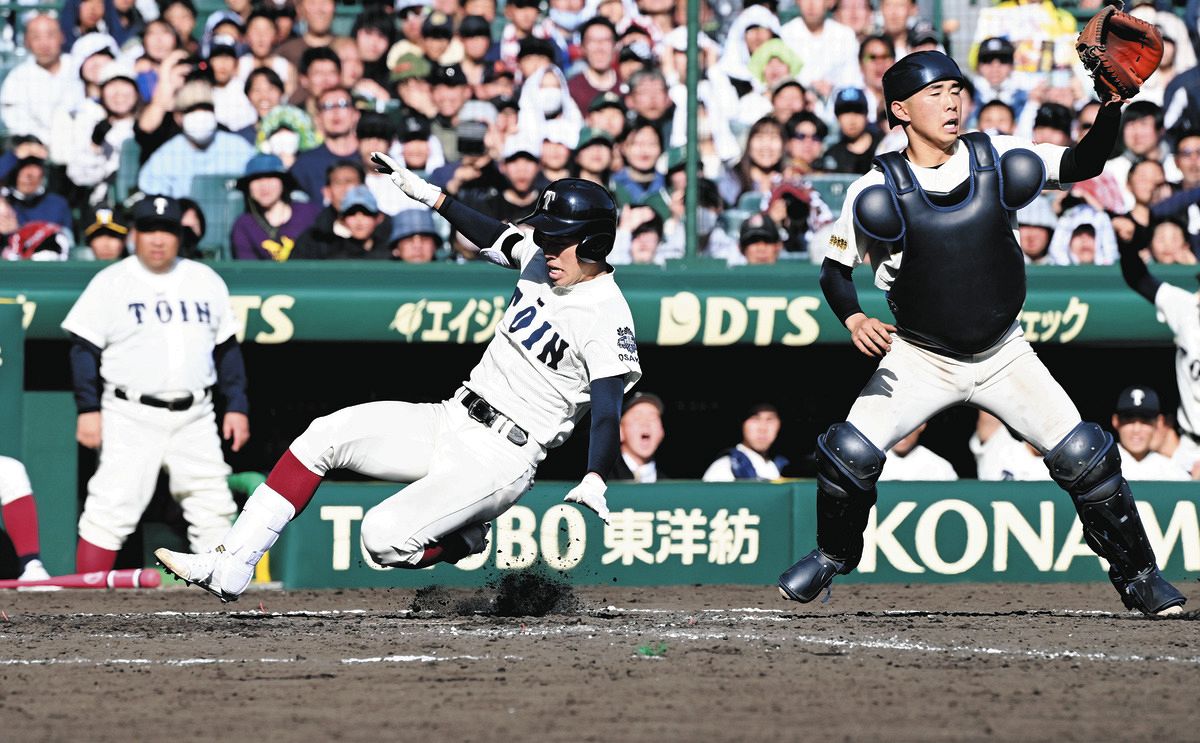 ランニングホームランの大阪桐蔭、甲子園通算本塁打では94本で2