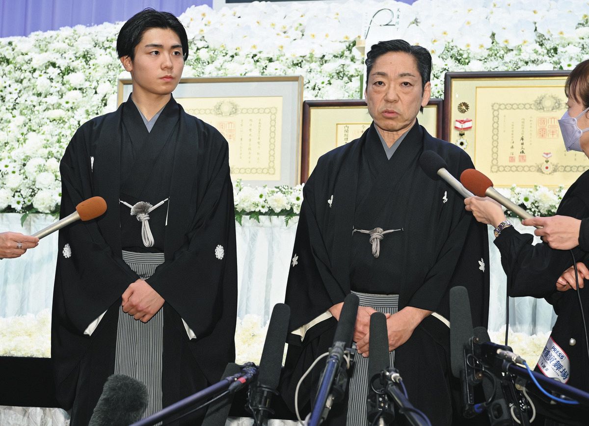 市川中車「白塗りのまま非常に怒りました」父の言葉を振り返る 合同お 