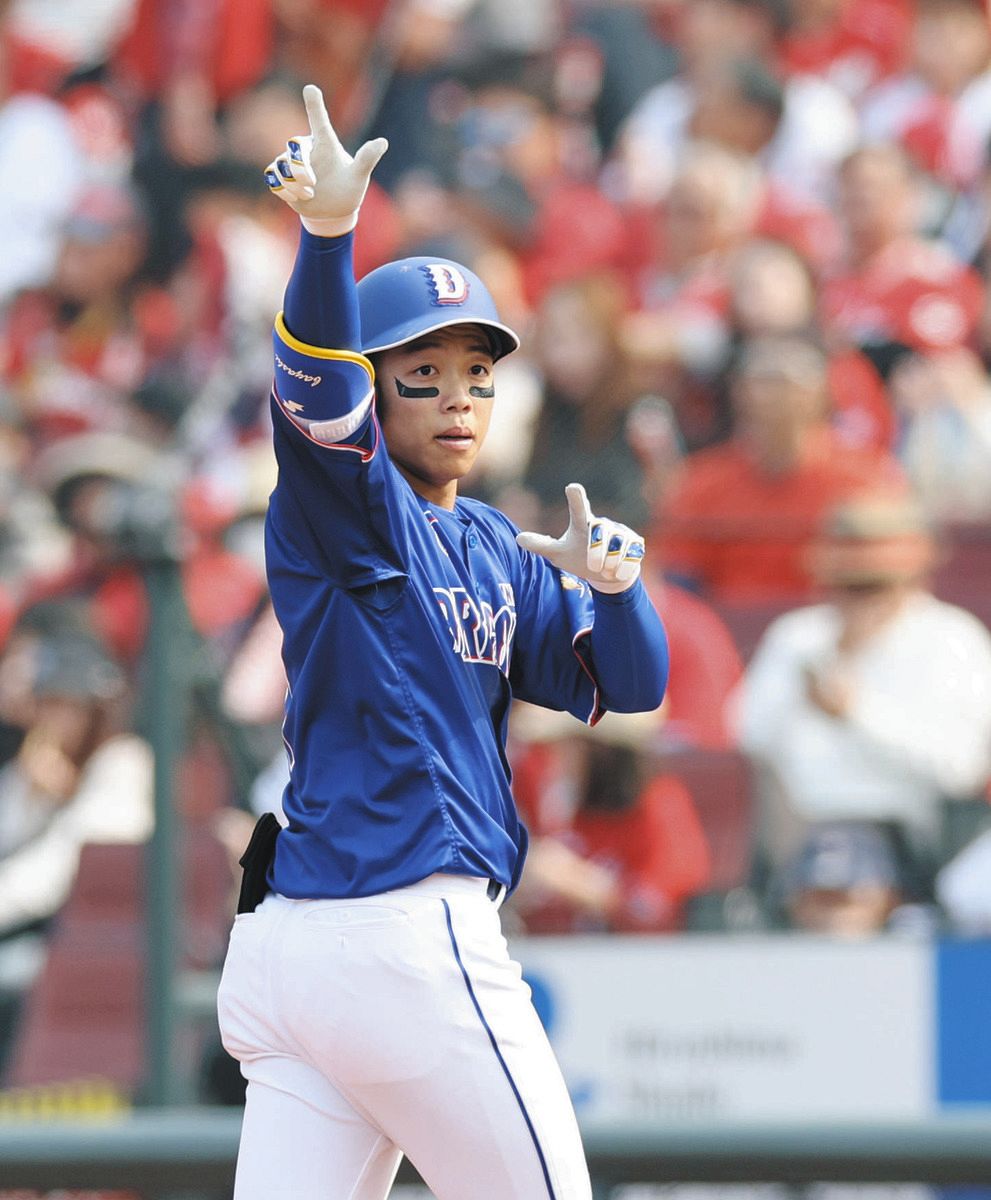 中日・岡林勇希、気を吐く開幕2戦5安打 チーム連敗に「チームが負けて