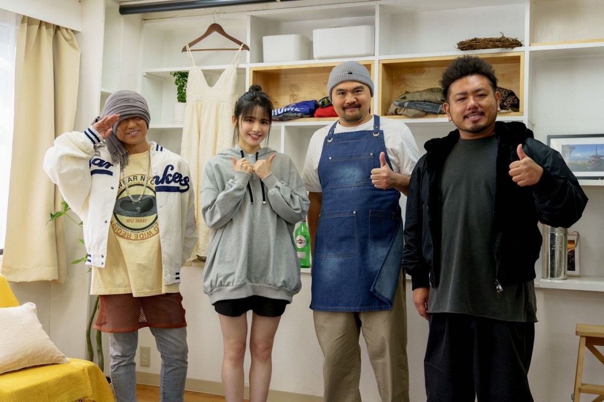湘南乃風HAN-KUN×ケツメイシRYOJIの新曲「君となら…」のMVで「FRUITS