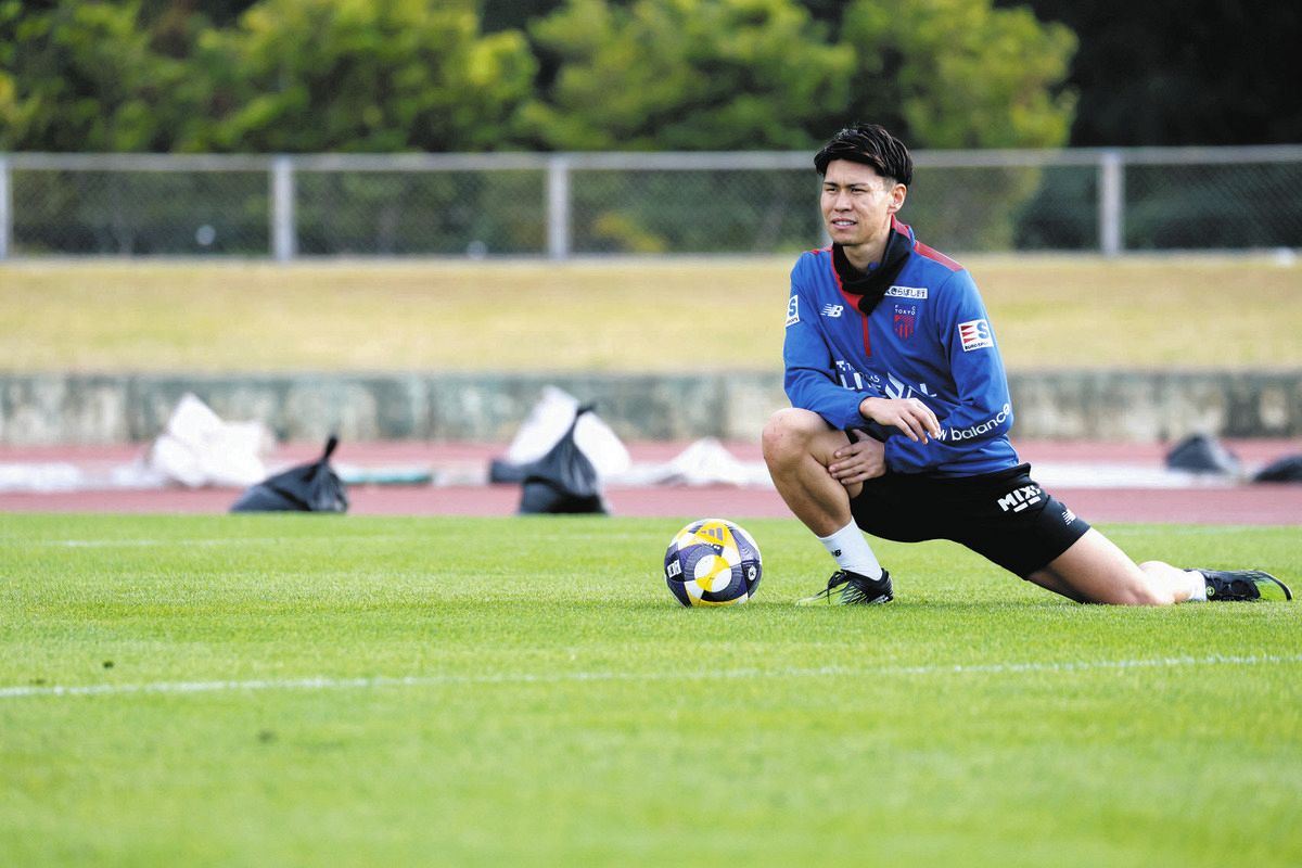 FC東京・新加入のMF橋本拳人が合流 午後練習の一部にも参加「自分の
