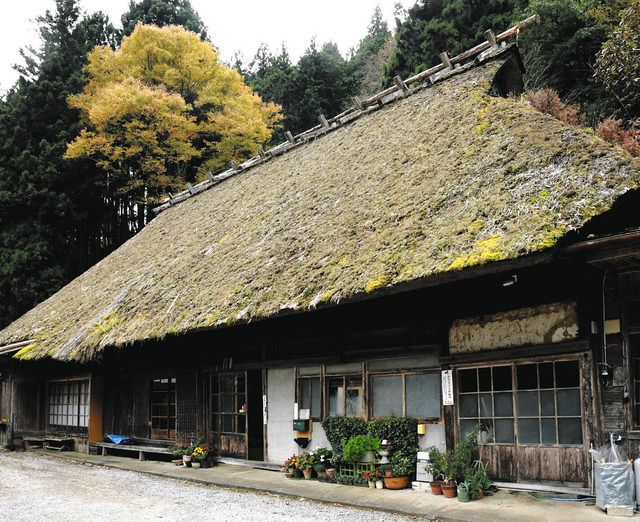 １８世紀初めに建てられ、国指定重要文化財となっている「熊谷家」住宅＝愛知県豊根村で 