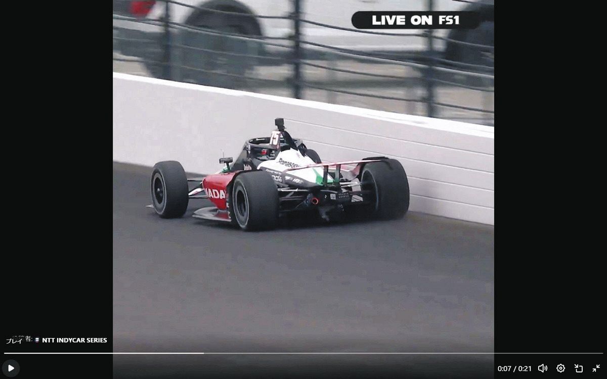 インディ500】4番手の佐藤琢磨 予選に向け「クルマの仕上がりは80