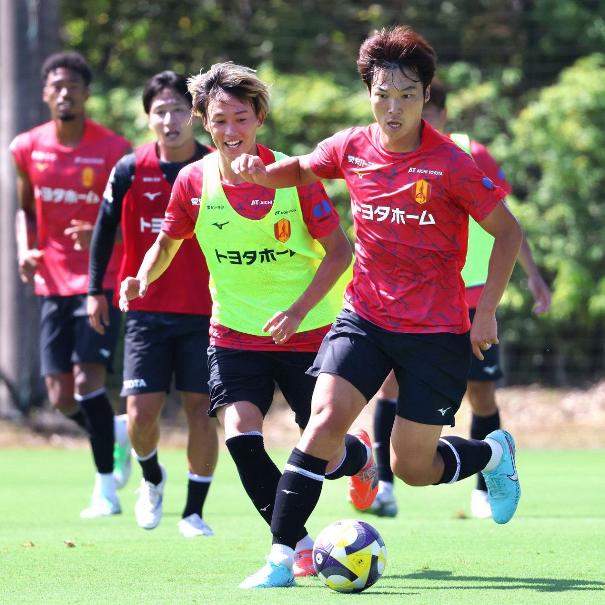 ◇名古屋グランパス 9月3日の公開練習の様子【フォトギャラリー