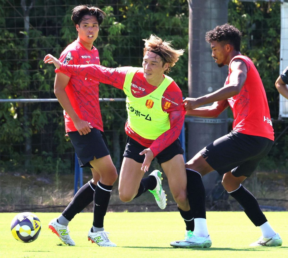 ◇名古屋グランパス 9月3日の公開練習の様子【フォトギャラリー