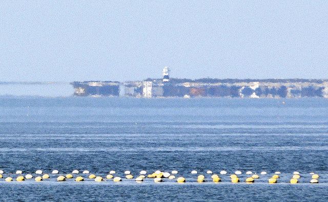 蜃気楼 上下反転の蜃気楼 肉眼ではっきり：北陸中日新聞Web