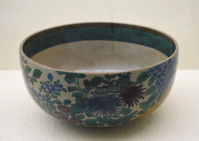 粟生屋源右衛門 特別展 楽焼と九谷 二刀流の匠 本陣記念美術館：北陸中
