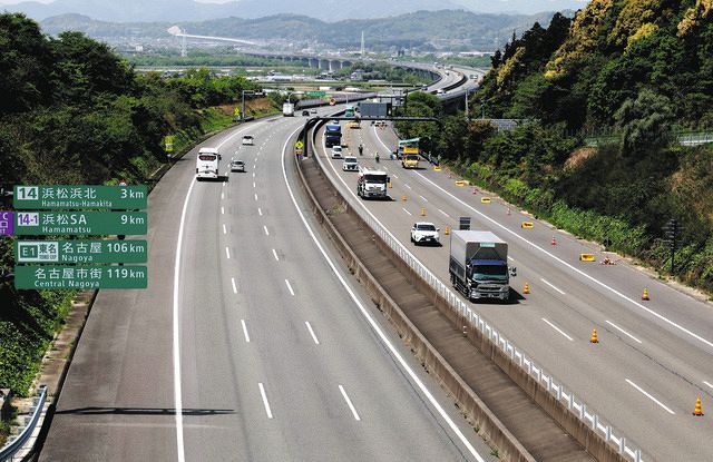 新東名高速の自動運転レーン設置計画 歓迎と懸念 人手不足解消には課題も：中日新聞しずおかWeb