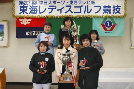 第２０７回中日スポーツ 東海テレビ杯東海レディスゴルフ競技ａクラス清水ｖ 中日スポーツ 東京中日スポーツ