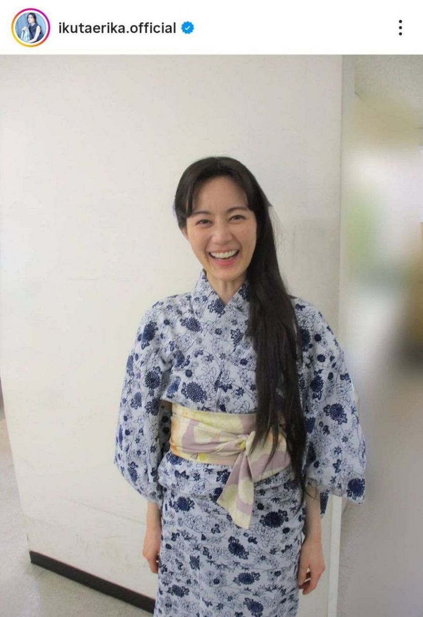 実際の投稿】生田絵梨花、「髪下ろしの多江さん」：中日スポーツ・東京