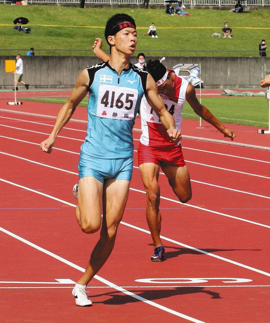 男子２００赤堀 女子２００内山が制す 県高校新人陸上 中日新聞しずおかweb