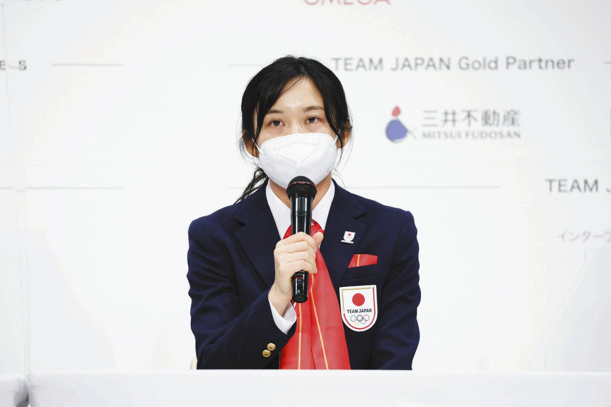北京五輪 日本選手団結団式で主将のスピードスケート 高木美帆が決意表明 一体感が生まれていけるようにできたら 中日スポーツ 東京中日スポーツ