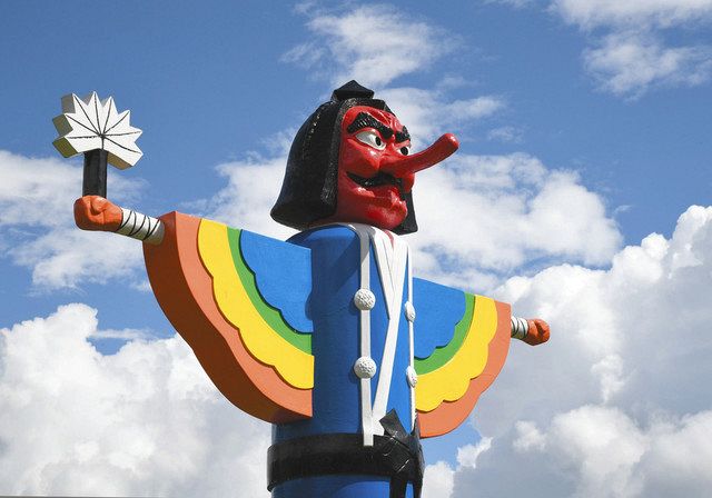 三河撮りある記＞（38）設楽・大てんぐの像：中日新聞Web