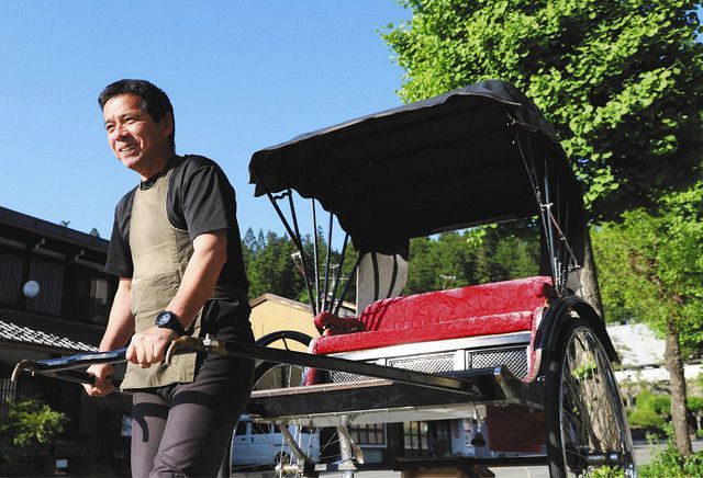 ごくらく舎 高山市民対象に人力車無料乗車体験 １日から 中日新聞web