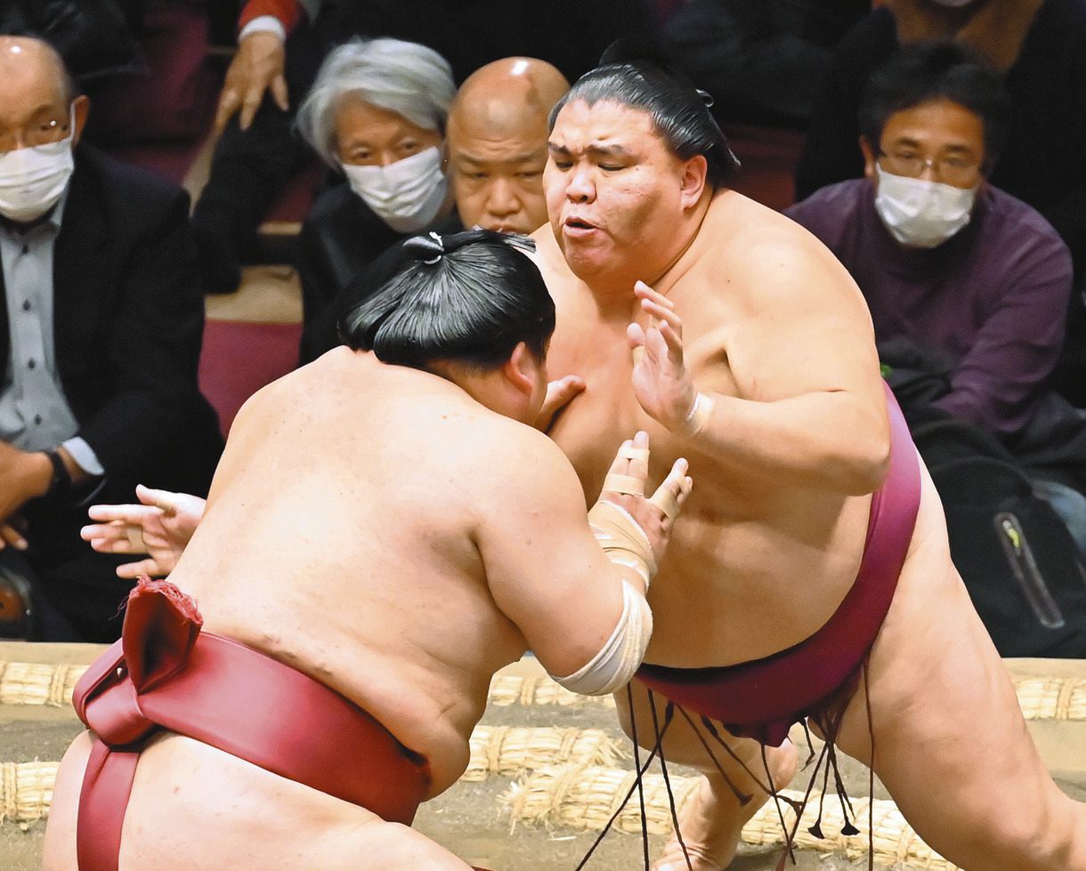 御嶽海「絶対に負けてはいけない」初優勝の18年名古屋場所以来の初日 