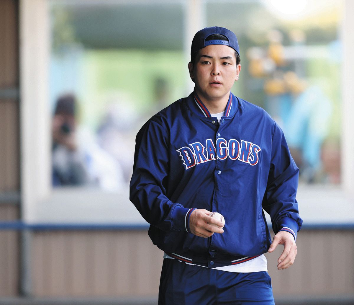 中日・中西聖輝、納得の2度目ブルペン 沖縄に来た恩師「うまくやって 