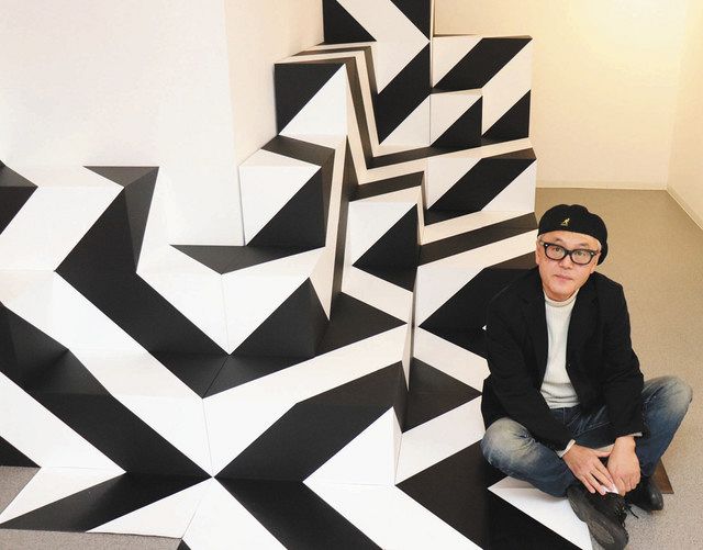 平面立体、具象抽象、どちら？ 岐阜で清水さん個展：中日新聞Web