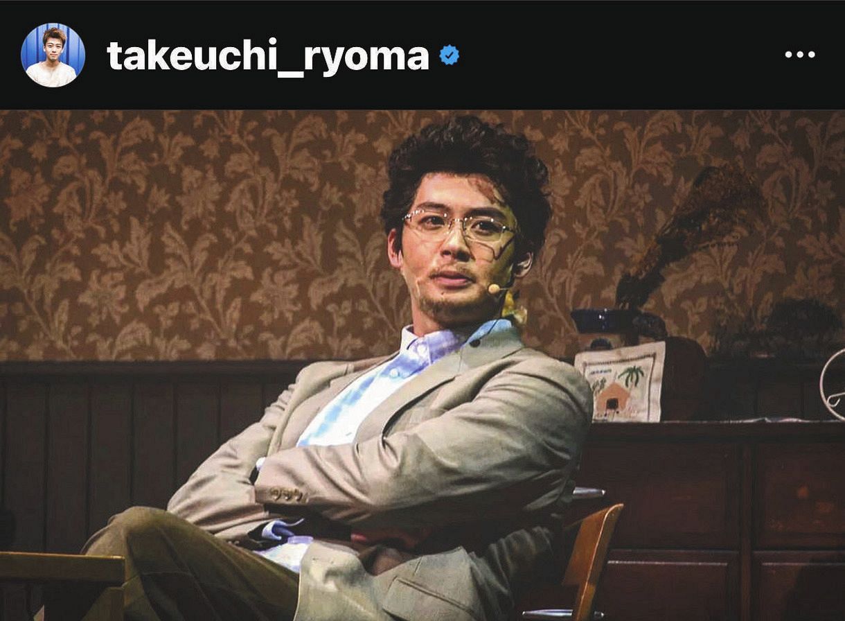 写真 父親に似てる 竹内涼真の舞台写真 中日スポーツ 東京中日スポーツ