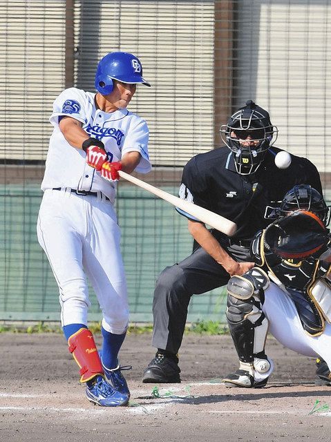 中日】高松渡が俊足を生かして悠々”スタンディング・トリプル” 代打で登場バットで存在感：中日スポーツ・東京中日スポーツ