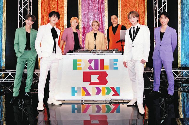 新ユニット「EXILE B HAPPY」が初ライブ！7人目のヒーロー”メンディー