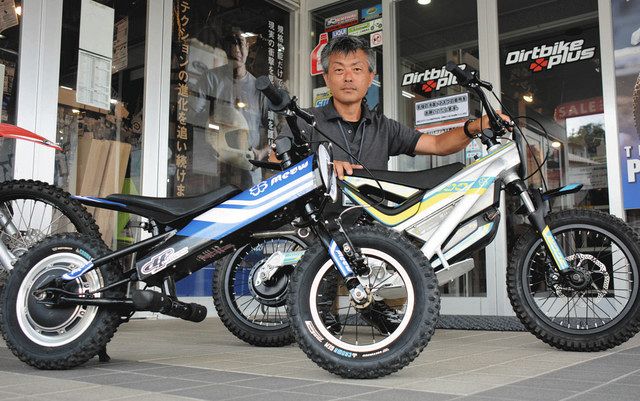 子どもに二輪の楽しさを 瀬戸「ダートフリーク」電動バイクに力：中日新聞Web