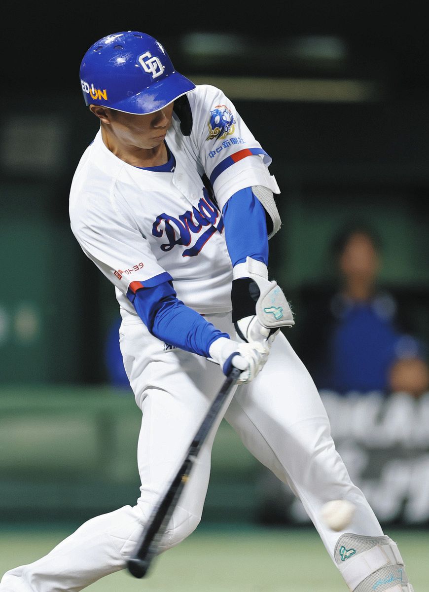 中日・福永裕基「監督にアドバイスを頂いて、使っていただき感謝しか