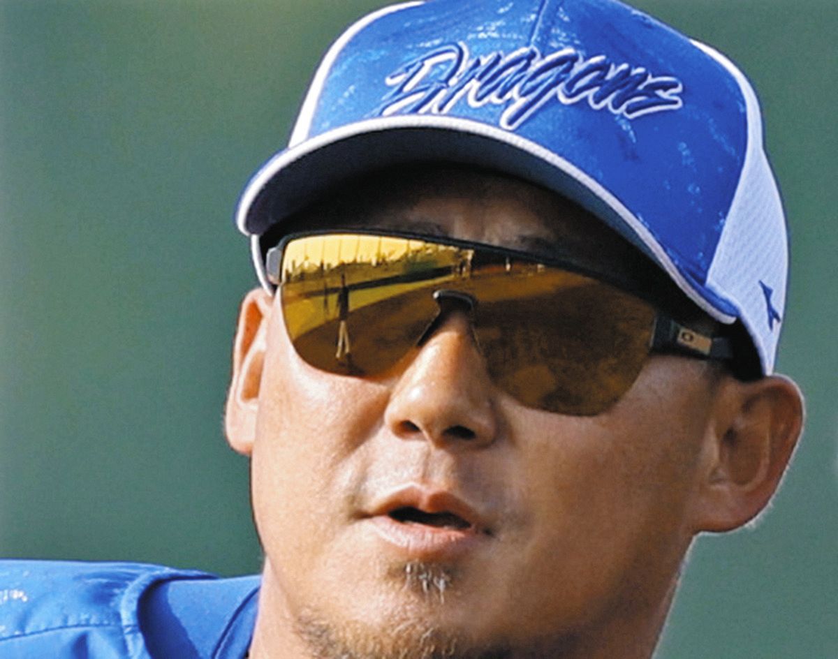 中日・中田、今キャンプ初めてバックスクリーン弾「きょうは気持ち良く 