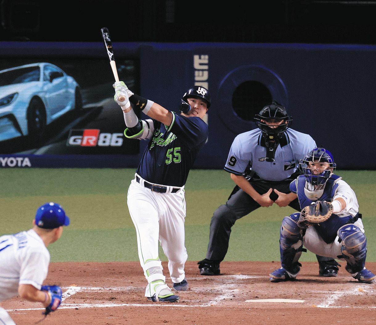 ヤクルト】村上、43号バックスクリーン弾！04年岩村以来の球団日本選手
