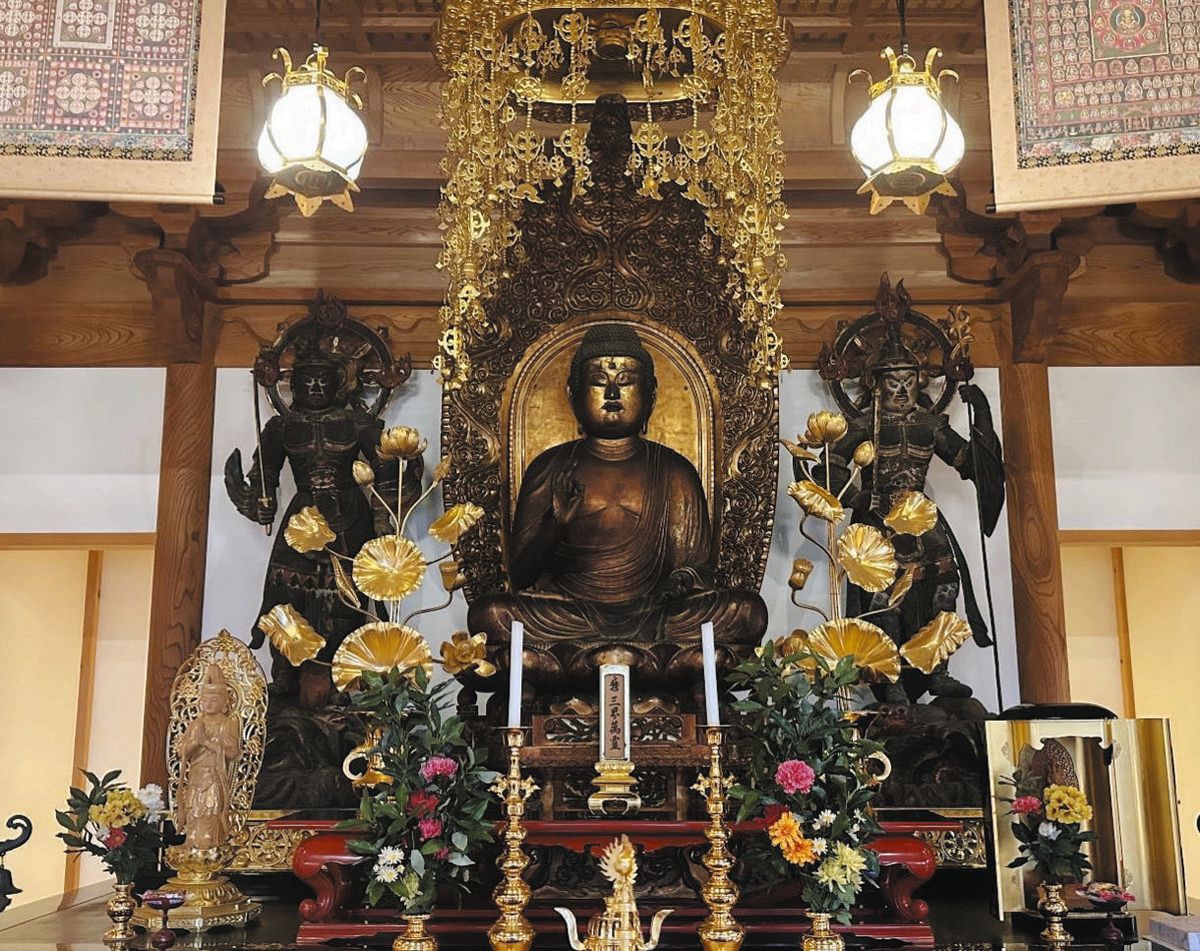 伊賀市文化財に計3件を指定 「木造阿弥陀如来坐像及び両脇侍像」など