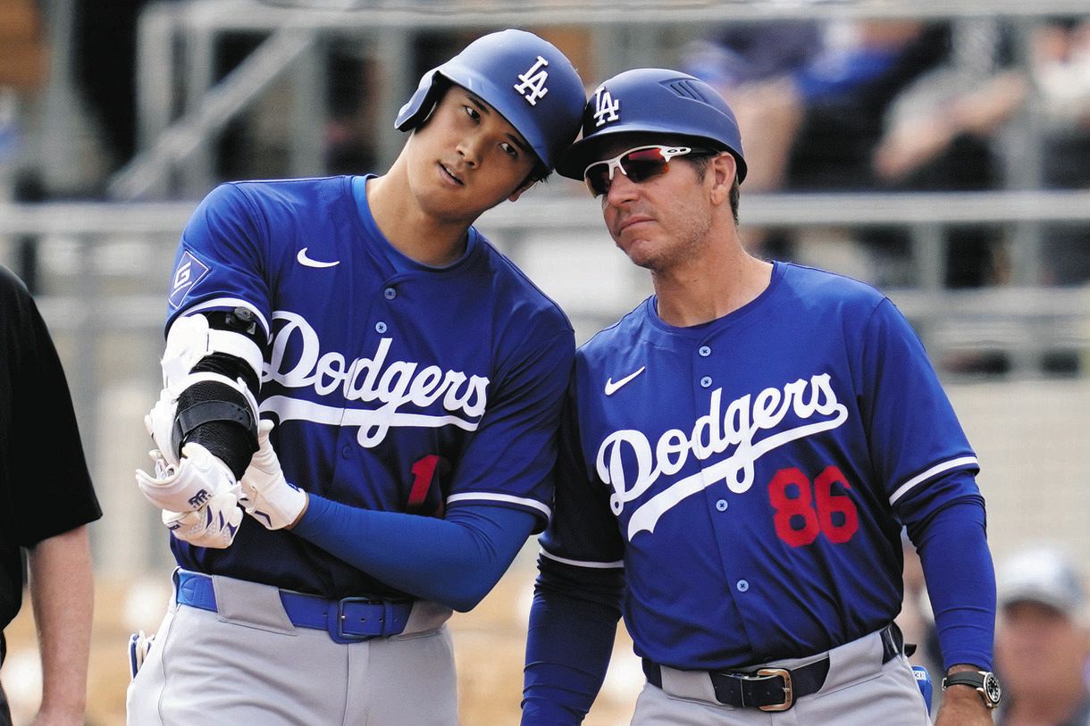大谷翔平、ドジャース初共演で山本由伸を援護 タイムリー含むマルチ