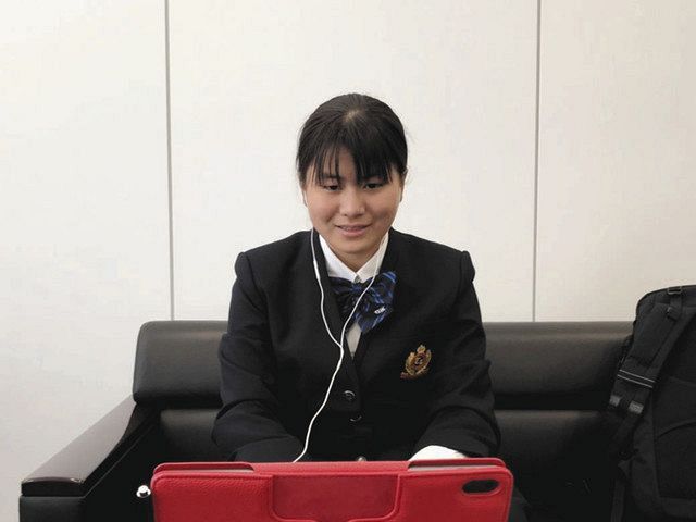 これからは天ぷらうどんで オーガスタ女子アマｖの梶谷翼が凱旋会見 海外志向が強まった ゴルフ 中日スポーツ 東京中日スポーツ