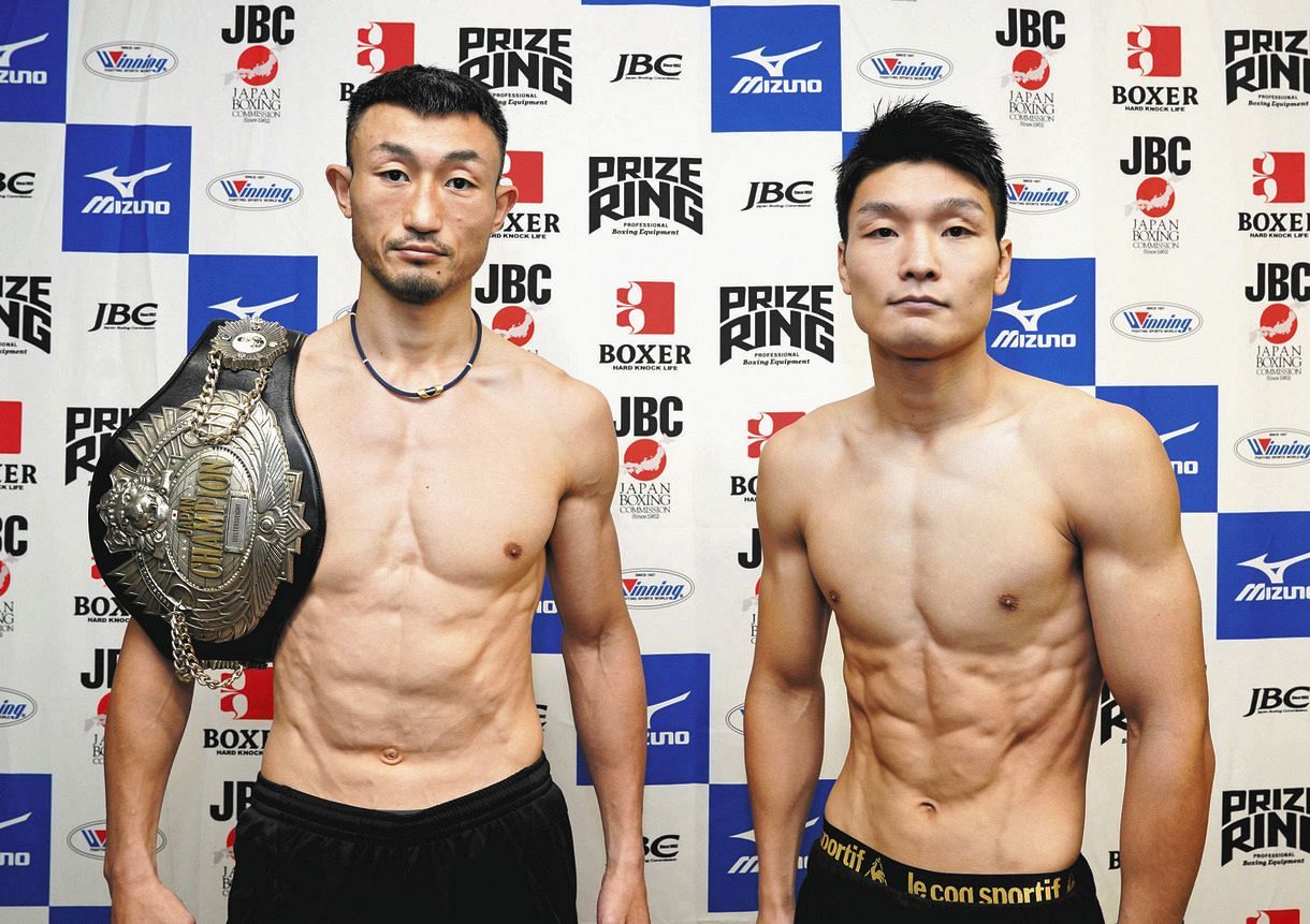 日本第一人者の小原佳太に海外育ちの坂井祥紀が挑む 緊張感のある対戦 日本ウエルター級 中日スポーツ 東京中日スポーツ