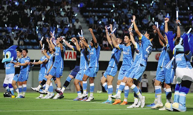 J2ジュビロ磐田、藤枝MYFCとの静岡ダービーを制す：中日新聞